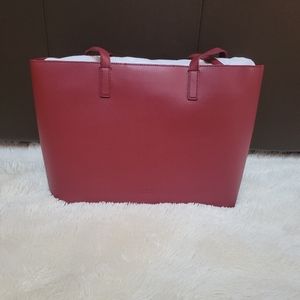 Away Latitude Ruby Leather Tote Bag